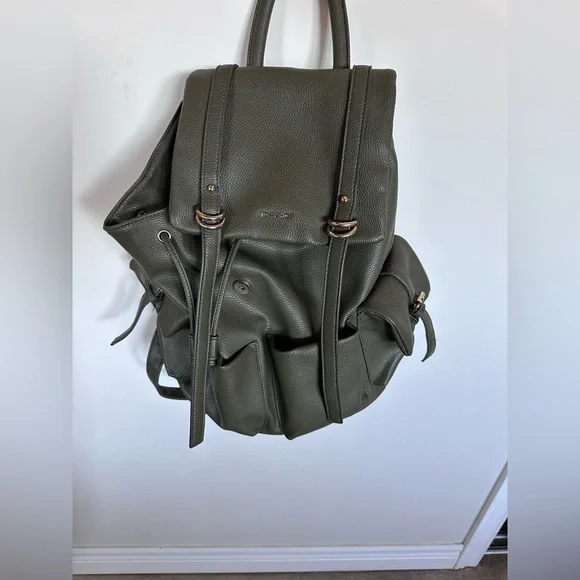 Leather TOPSHOP backpack - Picture 2 of 2